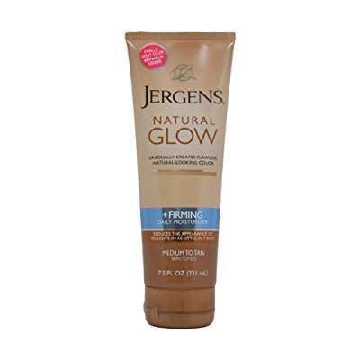 Jergens Natural Glow + Firming Daily Moisturizer Medium to Tan Skin Tones