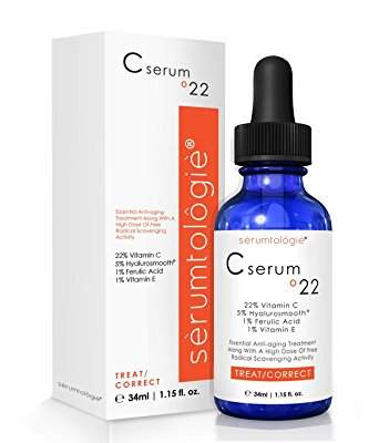 Vitamin C Serum 22 by serumtologie® Anti Aging Moisturizer