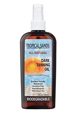 All Natural Dark Tanning Oil by Tropical Sands