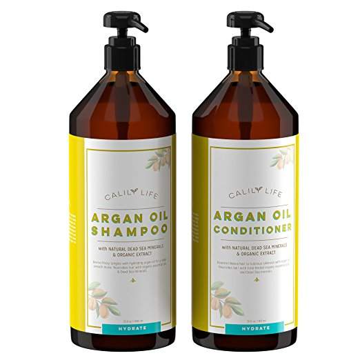 Calily Life Organic Moroccan Argan Oil Shampoo