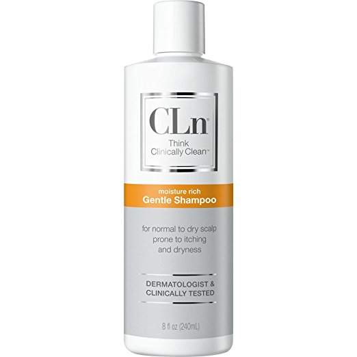 CLn Gentle Shampoo for Scalp Prone to Itching and Flaking Caused by Dermatitis, or Eczema