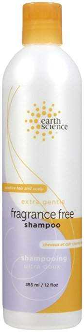 Earth Science Shampoo for Sensitive Hair & Scalp - Fragrance Free