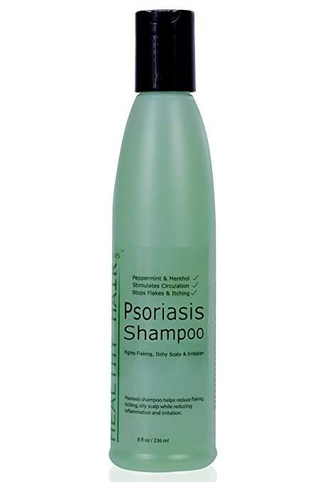 HHP Psoriasis Shampoo Treatment - Natural & Advanced Dry-Scalp Relief for Eczema, Psoriasis, Dermatitis and Itchy Skin