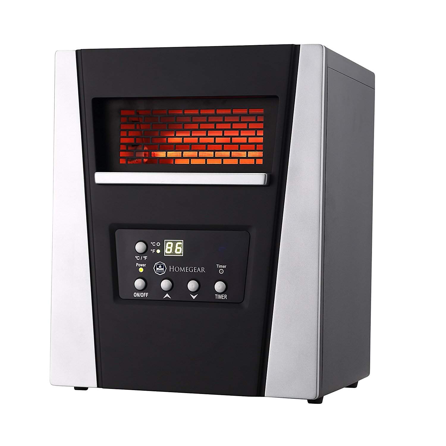 Homegear Pro 1500w Large Room Infrared Space / Cabinet Heater