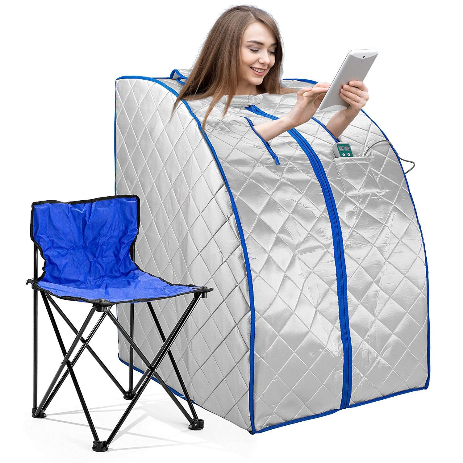 IdealSauna Far Infrared Portable Sauna + Negative Ion Detox