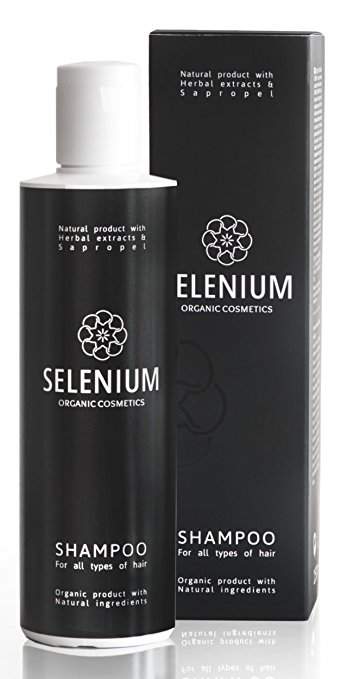 Shampoo by Selenium - Natural Organic shampoo with a Minerals Protein Vitamin Enzymes Herbal