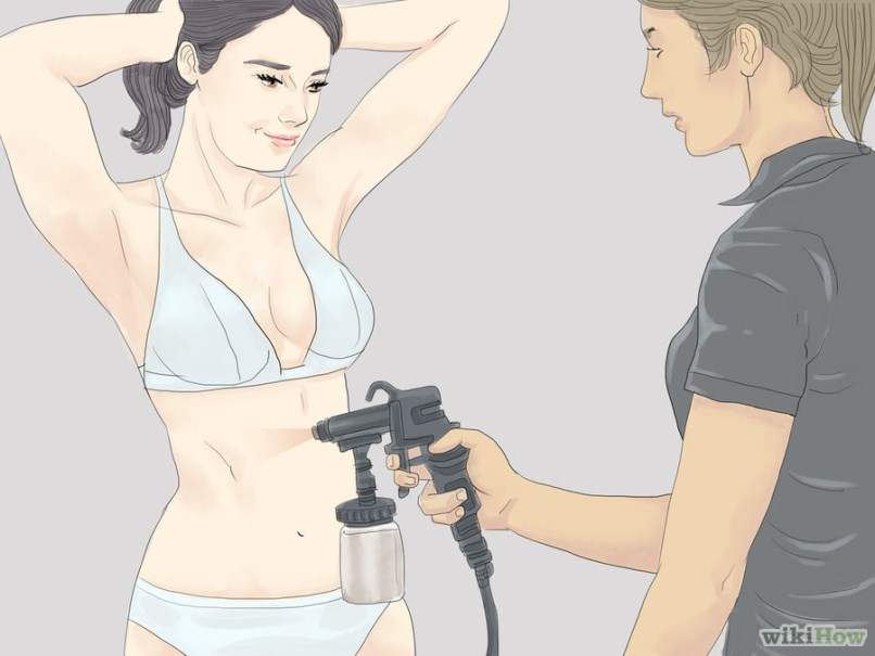 How to get a spray tan