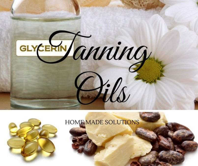 How to create effective D-I-Y Tanning Oil Solutions