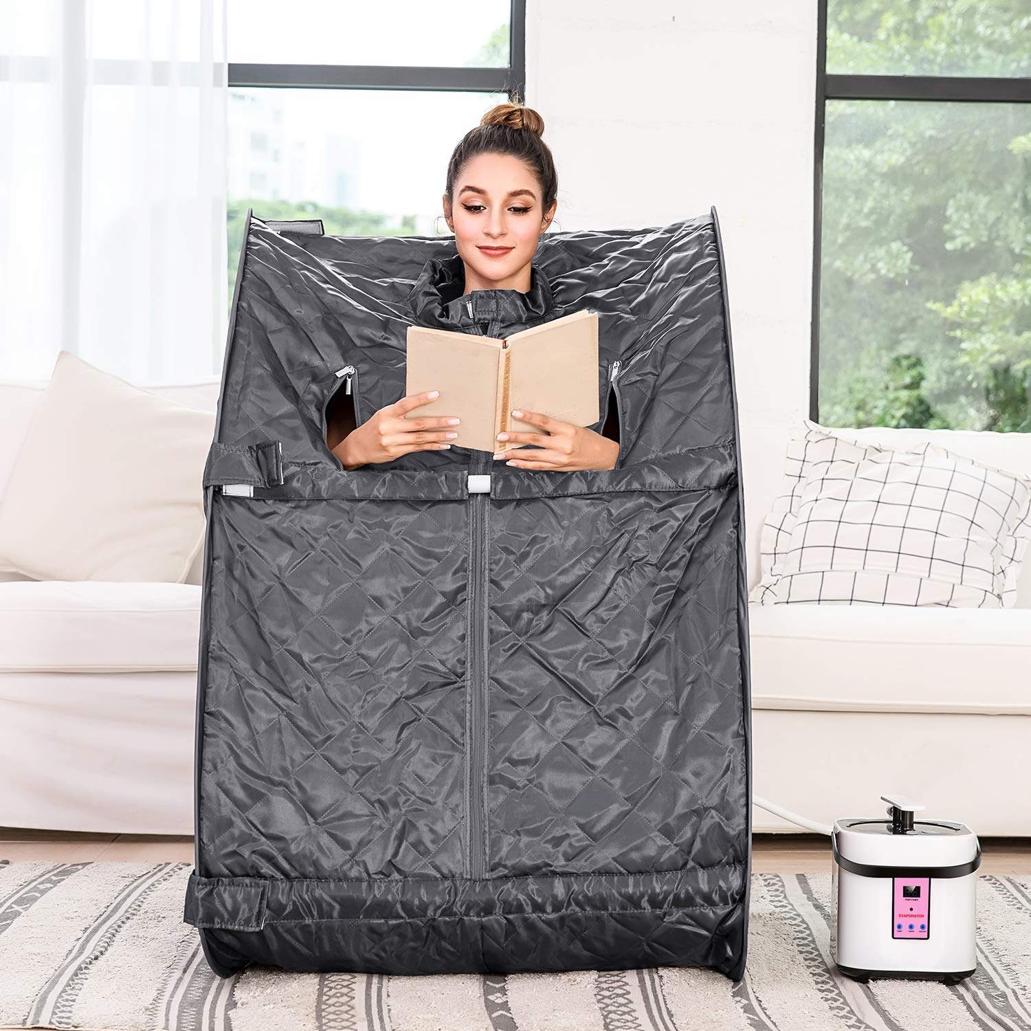 Top 10 Portable Saunas: Aceshin Portable Steam Sauna Home Spa