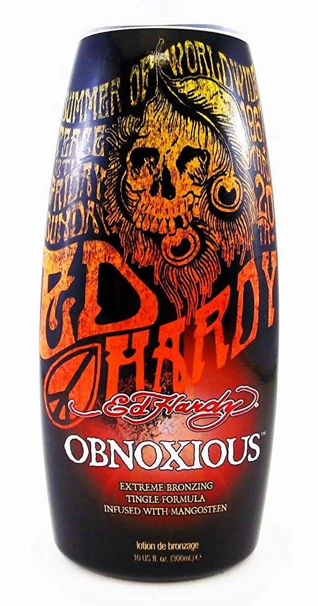 Top 10 Tanning Lotions: Ed Hardy Obnoxious