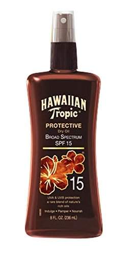 Top 10 Tanning Lotions: Hawaiian Tropic Sunscreen Protective Tanning Dry Oil