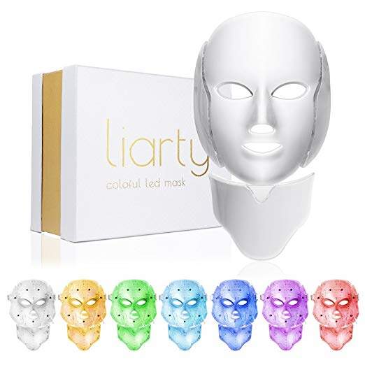 Top 10 Toning Masks: LIARTY 7 Colors LED Mask for Face & Neck