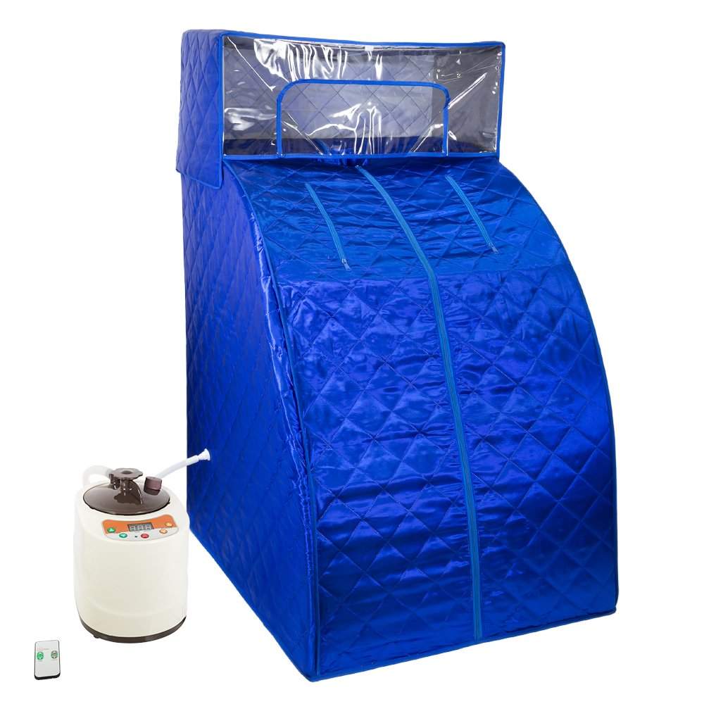 Top 10 Portable Saunas: WYZworks Blue Portable Therapeutic Personal Spa Room